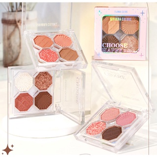 ของแท้·ถูกSivanna Choose Happy Eyeshadow Palette #HF170 : ซิวานน่า ชูส แฮปปี้ อายแชโดว์