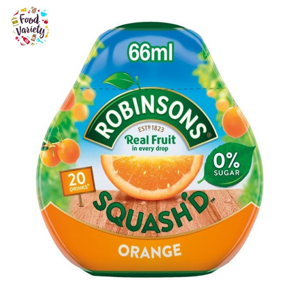 Robinsons Real Fruit Mini Orange 66ml Robinsons ผลไม้แท้ มินิ ส้ม 66ml