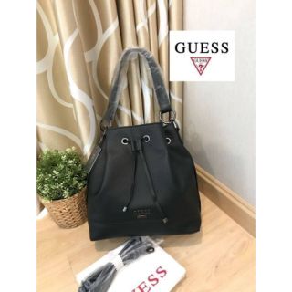 💕 Guess Drawstring Bucket Bag With Strap GUESS. DRAWSTRING BUCKET BAG WITH STRAP