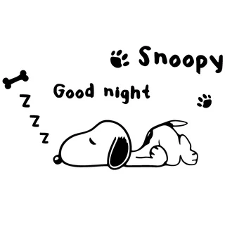 【DAORUI】สติกเกอร์อะคริลิค ลายการ์ตูน Snoopy 3 มิติ สําหรับติดตกแต่งผนังห้องนอนเด็ก ห้องนั่งเล่น