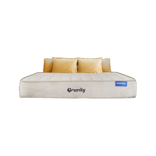 SleepHappy รุ่น Gravity ที่นอนไอโซคอยล์พ็อกเก็ตสปริง จัดส่งในกล่อง เนื้อผ้านุ่มสบายไม่ระคายเคืองผิว ลดเเรงสั่นสะเทือนได้ดี สัมผัสนุ่มแน่นปานกลาง หนา 10นิ้ว 3.5ฟุต 5ฟุต 6ฟุต