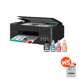 เครื่องปริ้น Brother DCP-T220 Ink Tank Printer พร้อมหมึกแท้ 4 สี (Print / Copy / Scan) / Earth Shop L3210 415 615 G3020