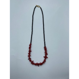 Coral and spinal necklace สร้อยคอปะการังและกระดูกสันหลัง