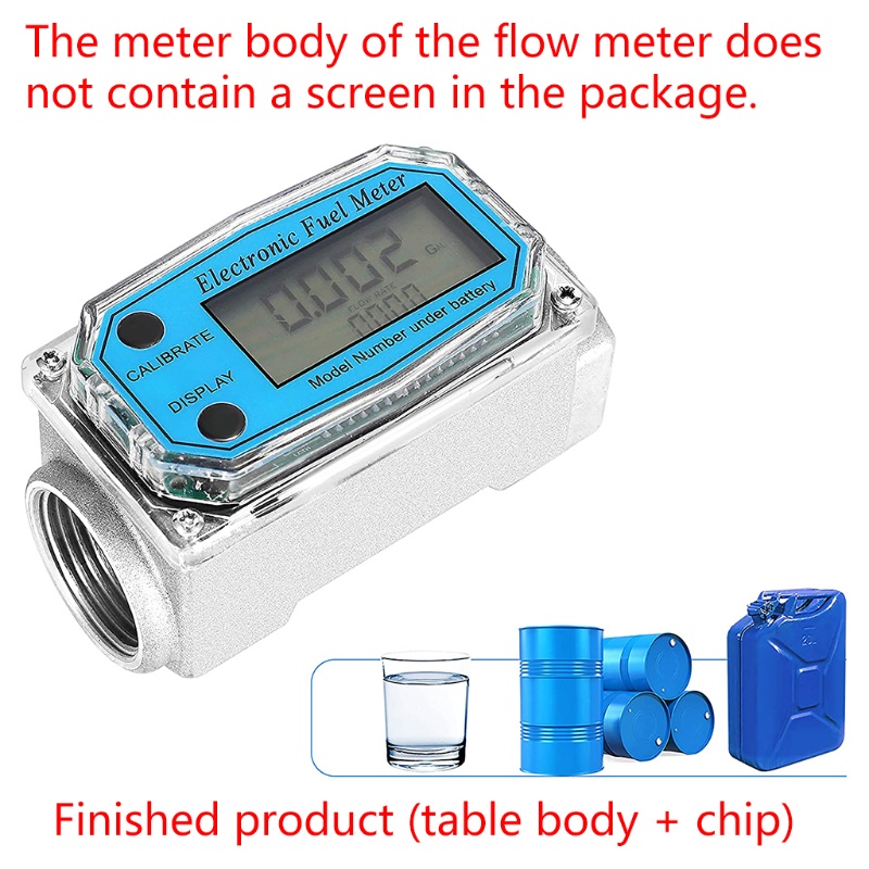 Kool Digital สําหรับ Turbine Flow Meter Body แก๊สน้ํามัน Flowmeter ปั๊ม Flow Meter สําหรับ S