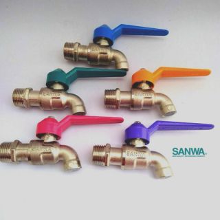 ก๊อกน้ำ SANWA 1/2" 4หุน