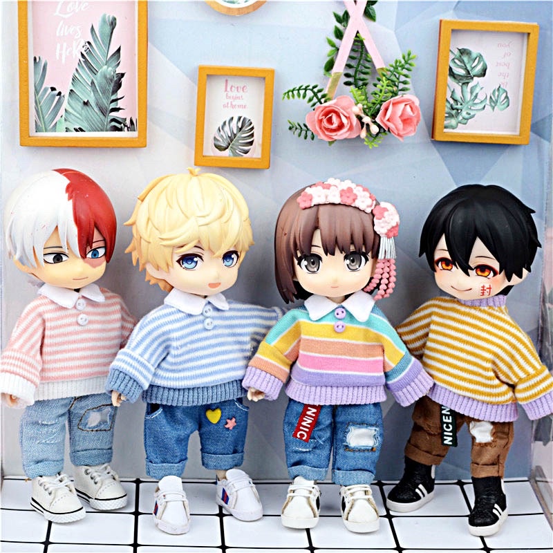 [พร้อมส่ง] ชุดด๋อย ชุดob11 ymy พาสเทลแขนยาว