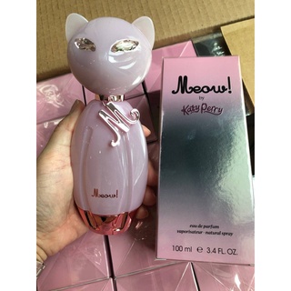 Katy Perry Meow For Women EDP (แมวชมพู) 100 ml กล่องซีล(เช็คสต้อคก่อนทำรายการนะคะ)