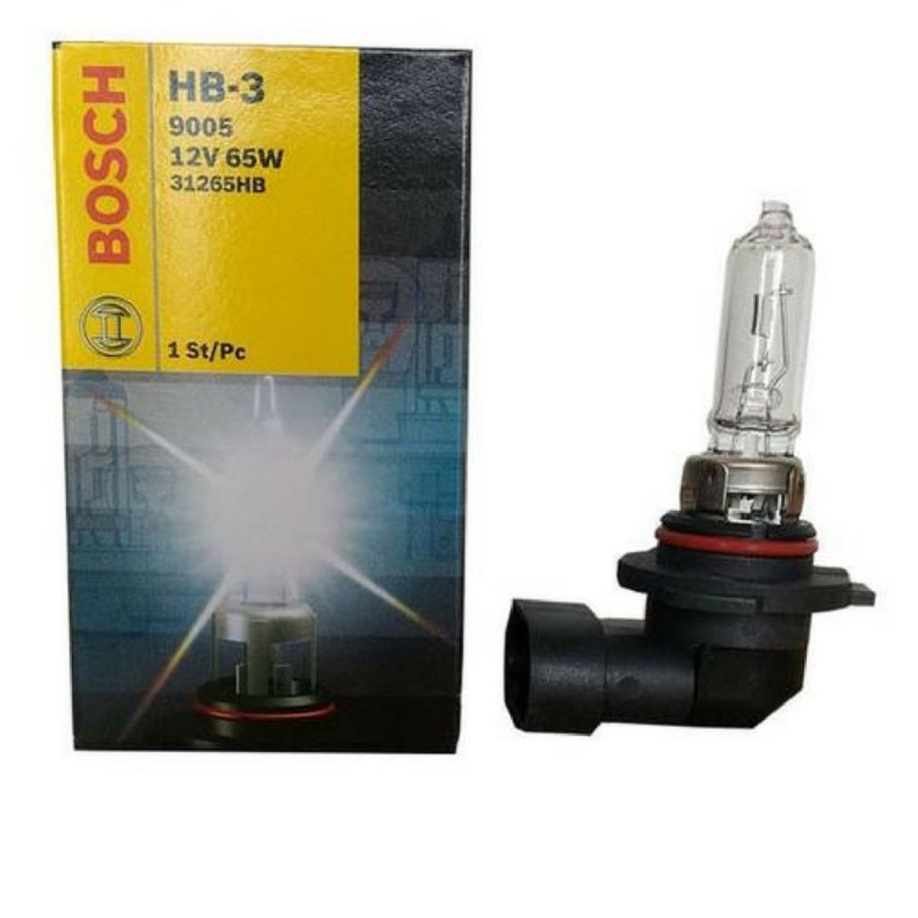 Bosch Hb3 9005 65w 12v หลอดไฟฮาโลเจนไฟสูง
