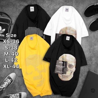 Zara เสื้อยืดแขนสั้น