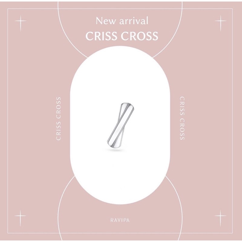 Criss cross ravipa jewelry