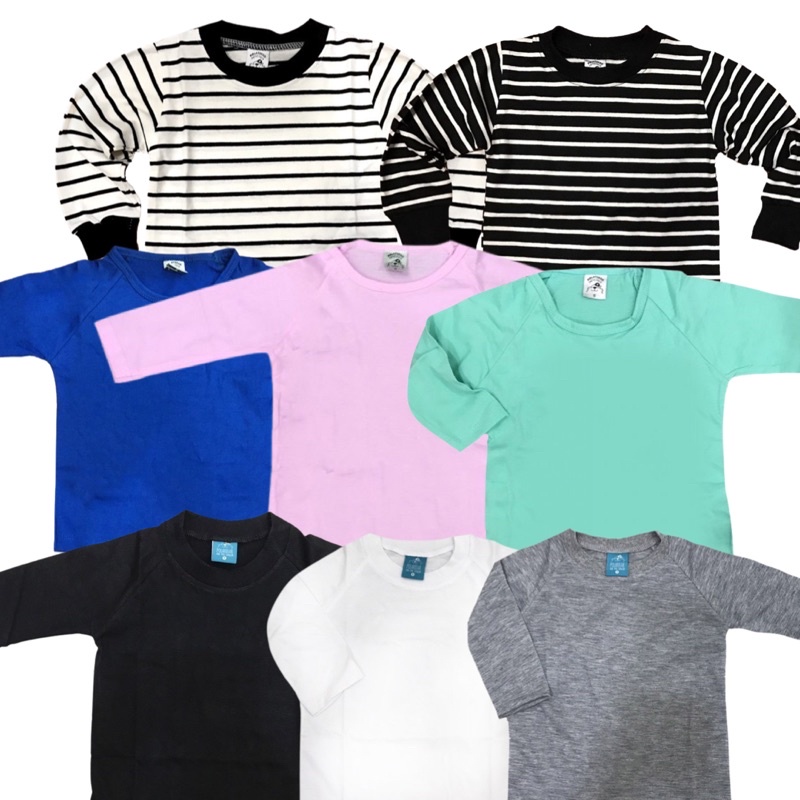 เสื้อแขนยาว สื้พื้น (รหัสสินค้าPB36)