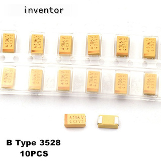 ตัวเก็บประจุ Tantalum 6.3V 10V 16V 25V 35V 47UF 100UF 220UF 10UF 22UF 33UF 1UF 4.7UF 2.2UF 10 ชิ้น