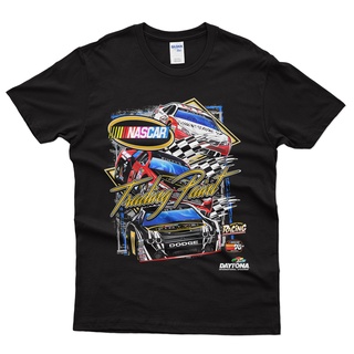 พร้อมส่ง เสื้อยืด พิมพ์ลายรถแข่ง NASCAR Daytona 500 02 สไตล์วินเทจ คุณภาพสูง