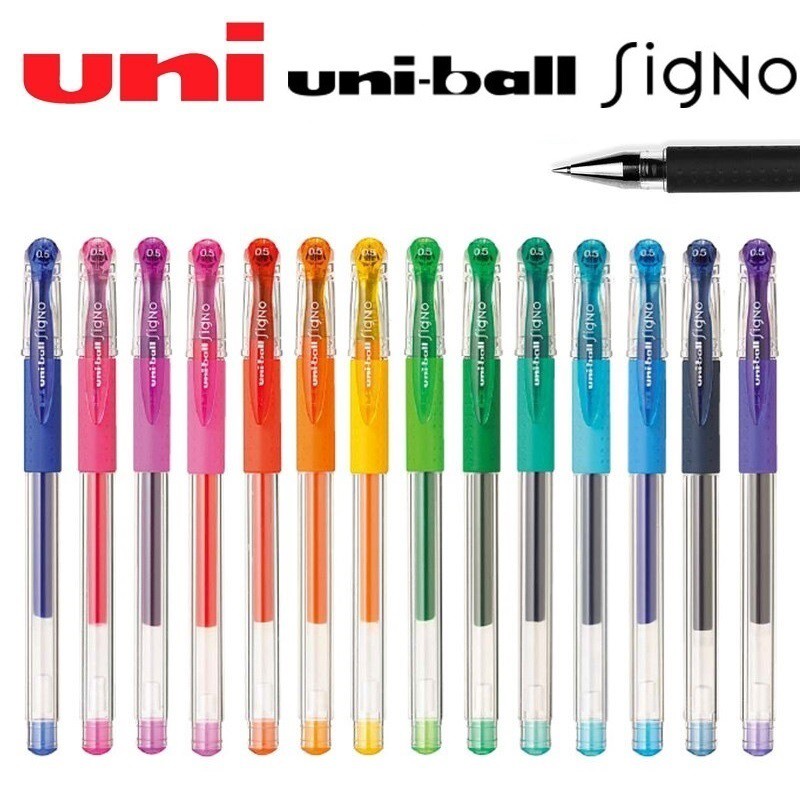 ปากกาลูกลื่นเจล Uni ball Signo DX UM-151