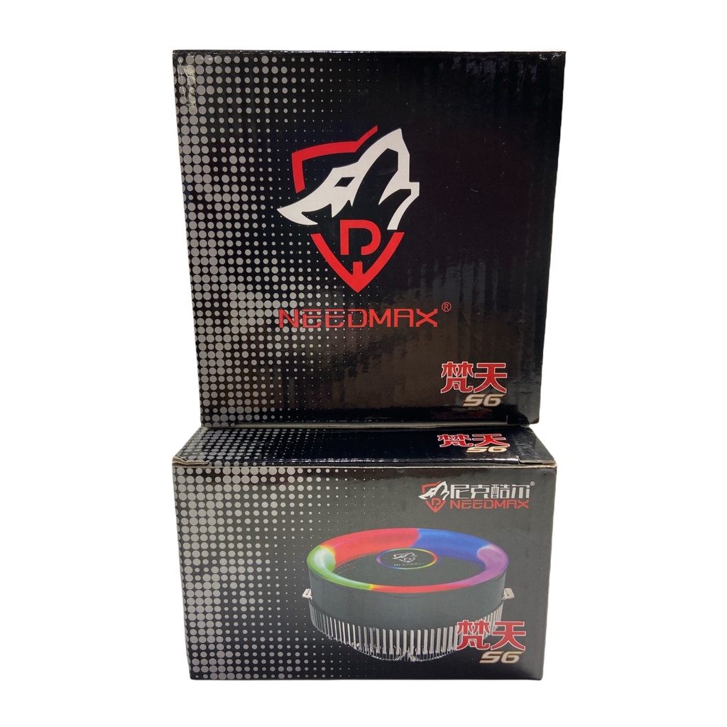 FAN CPU RGB พัดลมซีพียู มีไฟสวยงาม ของแต่งคอม