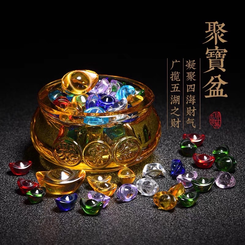 SG~ ️K9 Crystal Glass สมบัติคริสตัลเพชร宝盆