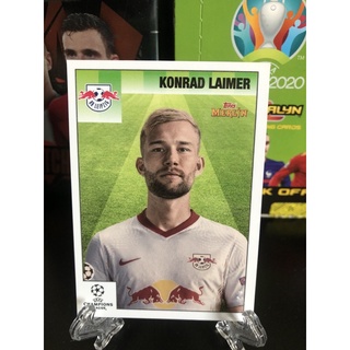 2021 Topps Merlin Heritage 95 UEFA Champions League Soccer RB Leipzig