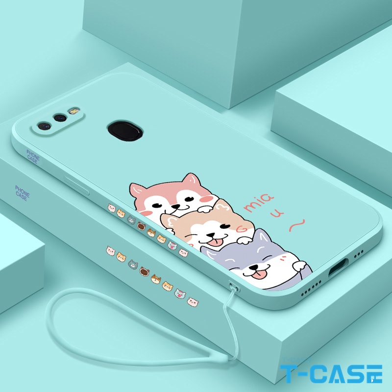 เคส Oppo A5S Oppo A3S Oppo A12 A7 A1K Silicone Soft Case Lovely dog Case TGG