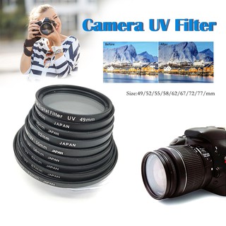 kenko UV Filter ฟิลเตอร์ กันแตก กันรอย ป้องกันหน้าเลนส์และแสงUV สำหรับเลนส์ทุกขนาด