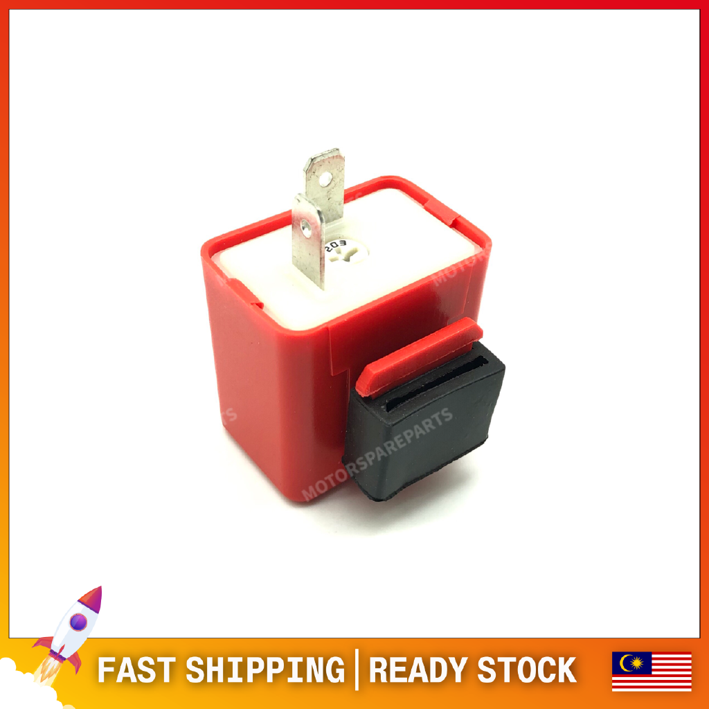 12V LED SIGNAL CONDENSER FLASHER RELAY ADJUSTABLE VTC Y15ZR Y15 LC135 135LC RS150R RS RS150 CX110 SR