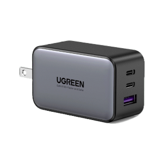 UGREEN 65W GaN หัวชาร์จไว 4.0,3.0 USB-C PD USB พร้อม QC 4.0,3.0 สำหรับ iPhone 13,12 Pro,Xiaomi แล็ปท็อป รุ่น 10334