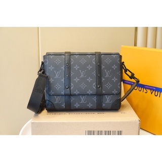 พรี Lv Louis Vuitton Trunk m45727กระเป๋าสะพายกระเป๋าสะพายไหล่กระเป๋าสะพายข้าง หนังแท้ กระเป๋าแฟชั่น