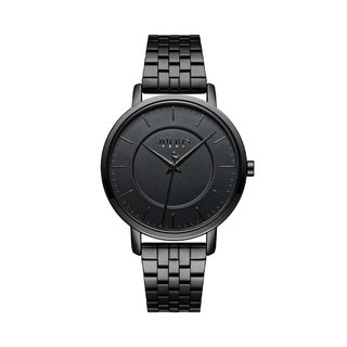 JULIUS WATCH JA1246 D สีดำ (BLACK) นาฬิกาข้อมือผู้หญิง แบรนด์เกาหลี แฟชั่นฮิตของแท้ สายสแตนเลส