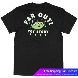 งานพิมพ์อเนกประสงค์ทุกวันดิสนีย์เสื้อยืดลำลอง Disney Toy Story Little Green Men Alien Far Out Mens T-Shirt Disney Team