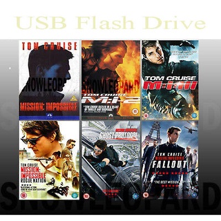 USB Flash Drive#หนังภาพยนต์# Mission impossible1-6