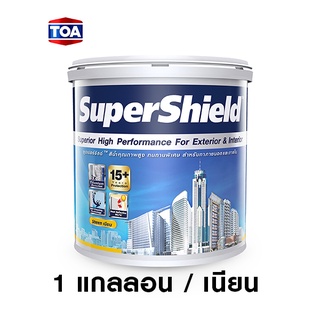 SuperShield ซุปเปอร์ชิลด์ สีทาภายนอก ชนิดเนียน (S100 - สีขาว / 1 แกลลอน)