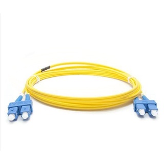 สายนำสัญญาณ Fiber Optic (UF-6553D) SC/UPC to SC/UPC SM 9/125 DUPLEX PATCH CORD 3 M, LSZH