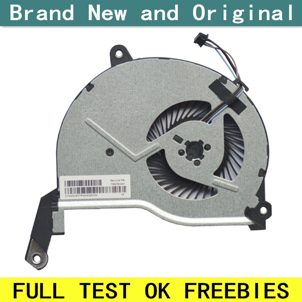 แล็ปท็อปใหม่ CPU พัดลมระบายความร้อน Cooler หม้อน้ําโน้ตบุ๊คสําหรับ HP Pavilion 15 15-N 17-N 14-N 15-