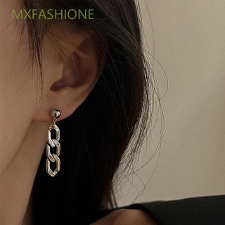 MXFASHIONE Gifts Chain Earring Women Punk Style Stud Earrings Accessories Minimalism Bohemia Tassel Metal Chain Simple Fashion Jewelry/Multicolor