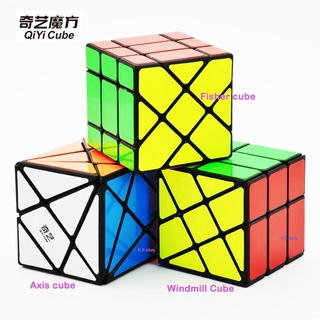 Qiyi รูบิคกังหันลม 3x3 ของเล่นปริศนา สําหรับเด็ก