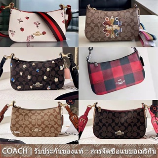 us นำเข้า⭐️ COACH กระเป๋าถือสุภาพสตรี C7264 C 6825 C 6817 C6823 C 6818 กระเป๋าสะพายไหล่ไพ่นกกระจอก