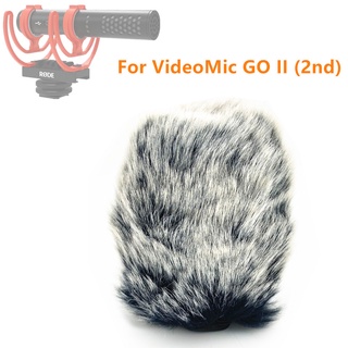 ขนเฟอร์ติดกระจกหน้ารถ สําหรับ Rode VideoMic GO II