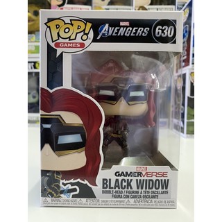 Funko Pop Black Widow Avengers Marvel Gamer verse #630