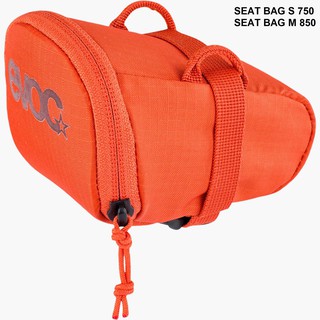 กระเป๋าจักรยานใต้เบาะ Evoc SEAT BAG - Orange (Size S , M)