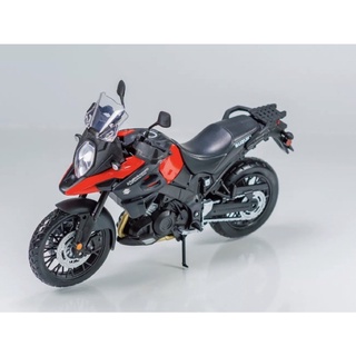 โมเดลรถมอเตอร์ไซค์suzuki V-Strom สเกล1:12 รายละเอียดสวยสมจริงเป็นงานโมเดลสำหรับตั้งโชว์