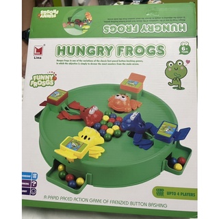 Hungry Frogs Game ของเล่น เกมส์กบกินไข่ เล่นได้ 2-4 คน ฝึกทักษะในการวางแผน