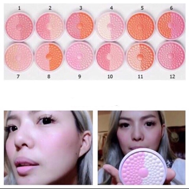 ปัดแก้มทูโทนไข่ปลา by Sivanna