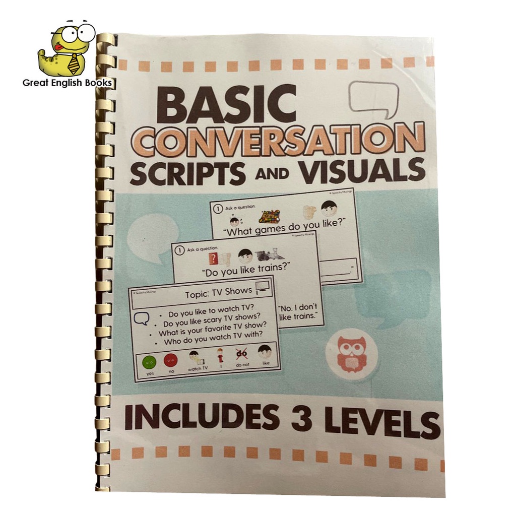 (ใช้โค้ดรับcoinคืน10%ได้) พร้อมส่ง Worksheet Basic Conversation สำหรับฝึกลูกน้อยพูดภาษาอังกฤษ หรือผู้ต้องการพูดภาษาอังกฤษเบื้องต้น