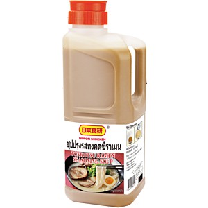 NIHON SHOKKEN เบส ซุป ทงคตสึ 2kg NIHON SHOKKEN Tonkotsu Soup Base 2kg น้ำซุป ทงคตสึ ซุปปรุงรสทงคตสึร