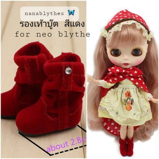 พร้อมส่ง 🇹🇭 รองเท้าบู๊ต ตุ๊กตาบลายธ์ ออริจินัล,ข้อต่อ Neo Blythe shoes bjd 1/6