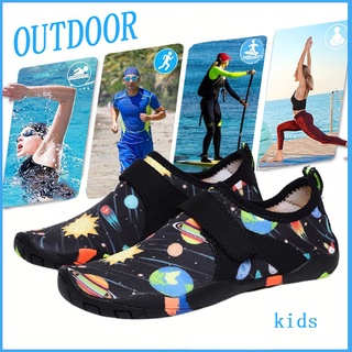 เด็กเด็กรองเท้าน้ำ Aqua ถุงเท้าเท้าเปล่าชายหาดเด็กสาว Waterschoenen Kinderen ว่ายน้ำ Chaussure Plage Enfant