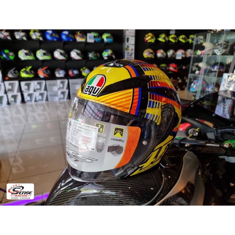 หมวกกันน็อคครึ่งใบ AGV รุ่น K5-JET Soleluna 2015