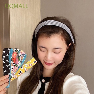 Qqmall ที่คาดศีรษะลายดอกไม้น่ารักสําหรับเด็ก