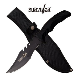 &lt;พร้อมส่ง&gt; BCKnives มีดเดินป่า มีดใบตายในวันที่ผ่านไป (SURVIVAL FIXED DAY GONE BLADE) (SV-FIX007BK)