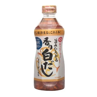 Kikkoman Hon Tsuyu Kaori Sirodashi คิคโคแมน ฮอน สึยุ คาโอริ ชิโรดาชิ (น้ำซุปดาชิเข้มข้น ชนิดสีอ่อน) 500 มล.