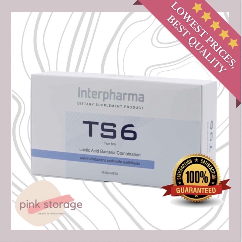 TS6  probiotics ของแท้จาก Interpharma (หมดอายุ 16 July 2027)